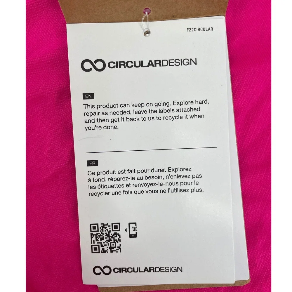 The North Face T-Shirt Circular Design XL Pink NWT